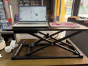 Brateck北弧升降桌电脑桌 站立办公工作升降台子 站立式电脑升降支架D450 实拍图