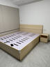 全友家居 双人大床高箱储物收纳床板式床现代简约主卧室床1.8x2米家具 实拍图