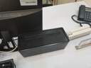 得力（deli）桌面理线盒/收纳盒 插座/插线板/插排/排插/接线板/拖线板 8906 暗夜黑 实拍图