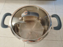 爱仕达（ASD）汤锅 304不锈钢蒸锅炖煮锅 C味黛丽舍24CM燃气电磁炉通用GL1724HB 实拍图