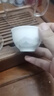 南山先生  功夫茶具品茗杯家用玉瓷个人杯茶道配件無争冰种茶杯 冰种玉瓷茶杯（無争）_铃铛杯 实拍图