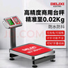 德力西电气（DELIXI ELECTRIC）台秤60kg电子秤商用小型精准家用称重快递电子称60公斤磅秤 实拍图