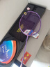 尤迪曼礼盒麻花波浪形超轻6U全碳素羽毛球拍训练1支装紫色(已穿线25磅) 实拍图