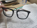 蔡司（ZEISS）镜片可选木质复古商务全框近视眼镜男有度数变色防蓝光眼睛架7085 木纹棕【caponi镜框】 定制1.61康美达防雾防蓝光镜片0-500度 实拍图