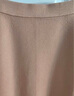优衣库女装罗纹针织喇叭裙478325 35 浅褐色 M /160/68A 实拍图