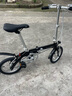 大行（DAHON） 412折叠自行车14英寸单速超轻迷你铝合金学生成人单车BYA412 黑色 实拍图