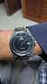 天王（TIAN WANG）男表机械表钢带大表盘经典腕表防水品牌国表生日礼物送老公5825 黑色【经典百搭】 实拍图