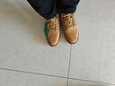森馬（Senma）踢不烂大黄靴男靴子马丁靴男秋冬新款男鞋东北棉靴加绒保暖工装靴 咖喱黄-(加绒款) 42 实拍图