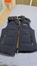雪中飞羽绒服马甲男士防寒秋冬季厚款保暖可拆卸帽短款时尚休闲背心175 实拍图