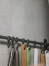 卡贝（cobbe）厨房挂钩免打孔挂杆置物架壁挂式排钩厨具用品挂架锅盖枪灰收纳架 实拍图