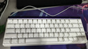 狼蛛（AULA）HERO 68HE磁轴键盘RT电竞游戏专用客制化机械键盘鼠标套装有线RGB网页驱动fps无畏契约8K回报率 灯塔键帽【玉皇磁轴】白色 实拍图