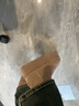 回力厚底雪地靴女冬季加绒加厚2025新款面包鞋子东北皮毛一体棉鞋女款 沙漠色（厚底增高6cm） 37 实拍图