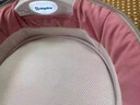 EVANGELINE 婴儿床床中床新生儿便携式可折叠旅行床睡篮迷你宝宝床15度斜坡 藕粉+玩具架+蚊帐 实拍图