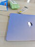 欧梵伦 苹果笔记本保护壳MacBook Pro13 M2保护套Air防刮Pro14 16防摔M1配件 奶油款-粉蓝撞色【耐磨防刮好看美观】 M4/M3/M2 Air13（13.6英寸）通用 实拍图