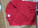 优衣库童装女童souffle yarn舒芙蕾开衫长袖毛衣外套新款478173 15 珊瑚红色 160 实拍图
