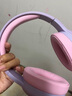 纽曼TB205背书阅读神器耳返无线学习头戴式蓝牙耳机高音质电脑网课游戏运动穿搭超长续航包耳式 薰衣草 实拍图