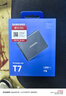 三星（SAMSUNG）1TB Type-c USB 3.2 移动固态硬盘（PSSD） T7 灰色 NVMe读速1050MB/s 手机直连笔记本外接 实拍图