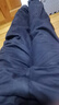 【耐磨纯棉】工装裤男士裤子休闲裤男宽松直筒裤大码长裤工作裤秋 深灰色 【夏薄款】 L 【适合120-140斤体重】 实拍图