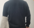 鸿星尔克卫衣男秋季圆领男士长袖上衣舒适潮流休闲跑步套头衫下摆收束衣服 实拍图