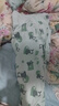 童泰（TONGTAI）婴儿套装春秋季纯棉宝宝衣服儿童家居服内衣上衣高腰裤绿色100cm 实拍图