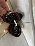 优家UPLUS简约高弹力头绳发圈发绳皮筋扎头发橡皮筋10根咖色大号 实拍图