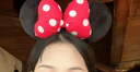 迪士尼迪士尼发箍达菲可爱米奇米妮生日帽拍照游乐园女头箍搞怪毕业礼物 【正版防伪】经典米妮波点 实拍图