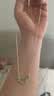 三生三世仿和田玉项链女ins小众设计感高级轻奢锁骨项链显瘦显白 三生三世项链 实拍图