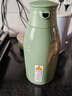 欣美雅家用保温壶大容量保温水壶户外玻璃内胆热水瓶暖水壶保温瓶开水壶 绿色 2L /1.6L/1.3L/1L【多容量】 2000毫升 实拍图