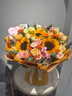 馨仪鲜花速递玫瑰向日葵康乃馨花束生日礼物全国同城配送 向日葵玫瑰混搭花束 实拍图