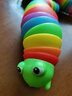 百变扭扭毛毛虫儿童玩具婴儿玩具益智减压七彩毛毛虫网红创意礼物 毛毛虫1个装18cm 实拍图