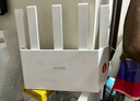 Tenda腾达路由器【千兆WiFi6+穿墙王】无线AX3000信号增强家用放大器Mesh国家补贴金榜一名云霄白立式 实拍图