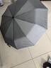 天堂 全自动雨伞三折 10骨加固一键开收易甩干简约晴雨伞 天际灰 实拍图