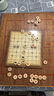 得力中国象棋套折叠棋盘朋友聚会儿童益智娱乐入门套装标准原木色棋子 实拍图
