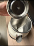 美的（Midea）艺术家电热水壶  烧水壶自动断电保温一体  1.6L大容量电热水壶 316L不锈钢恒温壶 精准控温 63-Q 实拍图
