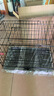 宠乐乖（CHONGLEGUAI）狗笼猫笼狗笼子中小型犬幼犬加粗加密折叠猫笼子猫咪兔笼具760JC 实拍图
