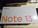 小米Redmi Note13 5G 小金刚品质 5000mAh大电量 OLED直屏 8GB+128GB 子夜黑 5G手机 实拍图