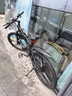 凤凰（Phoenix）可折叠山地车自行车成人男女新款式学生12到18岁变速越野软尾单车 折叠双避震【密封全轴承】钢架/三刀轮肖黑 26寸-24速【身高158-188cm】 实拍图