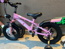 永久（FOREVER）儿童自行车3-6-10-12岁儿童单车男孩童车女童自行车 樱花粉 一体轮 运动款 14寸【适合身高90-125】 实拍图