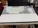 ROG夜魔98 HE 磁轴键盘 无线游戏键盘OLED彩屏无线8K回报率 RT0.01电竞键盘 无畏契约打瓦 PBT版 白色 实拍图