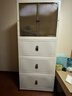 简易衣柜卧室家用2025新款爆款结实耐用儿童宝宝成人衣橱出租屋用 85面宽 1衣柜+3收纳柜 实拍图