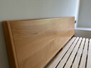 源氏木语实木床卧室双人床小户型北欧家用山毛榉大板床1.5*2.0m高铺京享家 实拍图