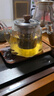 茗光茶壶玻璃泡茶壶茶水分离烧水壶家用茶壶办公玻璃茶具功夫茶壶 实拍图