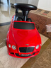 智乐堡宾利儿童扭扭车1-3岁男女宝宝溜溜滑行学步车小孩摇摆滑滑车红色 实拍图