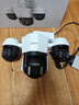 多眼鲸三摄1200万摄像头室外防水家用监控无线wifi网络全彩夜视监控器360度无死角全景云台旋转手机远程  实拍图