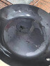 凌丰平底锅精铁煎锅不易粘锅无涂层家用煎蛋锅电磁炉燃气灶通用 含玻璃锅盖 28cm 实拍图