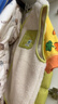 巴拉巴拉童装儿童羽绒服两件套男童女童宝宝冬装连帽外套 绿白色调00341 150 充绒量58g 实拍图