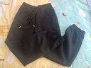 班尼路（Baleno）重磅橡筋收脚裤女2025年春秋季新款运动通勤宽松百搭休闲束脚卫裤 实拍图