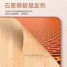 Huadn日本碳晶地暖垫石墨烯地热垫发热电热地毯客厅取暖脚垫家用瑜伽垫  大气木纹暖脚垫【30x50cm】 实拍图