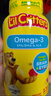 小熊糖（L'il critters）丽贵儿童Omega-3鱼油DHA护眼维生素软糖120粒*2瓶营养包防蓝光 实拍图