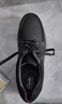 Clarks其乐科崔系列男鞋经典牛皮厚底皮鞋低帮舒适休闲皮鞋 黑色 261202118 【荔枝纹款】 42 实拍图